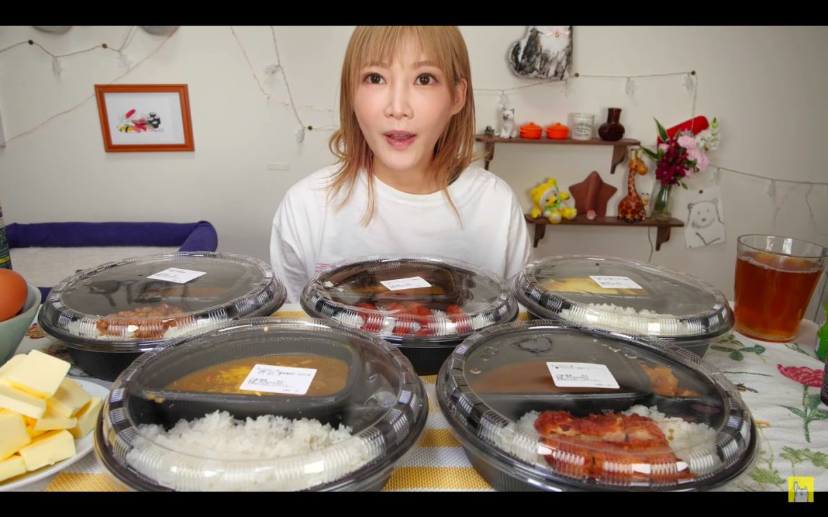 ▲木下佑香拍攝影片分享吃完5盤咖哩飯後，可怕的身體機能狀況。（圖／翻攝木下佑香YouTube）