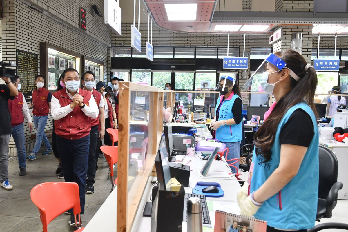 ▲新北市長侯友宜今（28）日表示，新北市去年就演練過兵推，也都做好準備了。（圖／新北市政府新聞局提供）