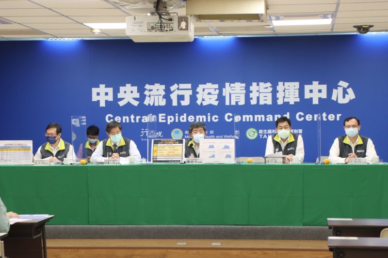 ▲中央流行疫情指揮中心說明最新疫情。(圖/指揮中心提供)