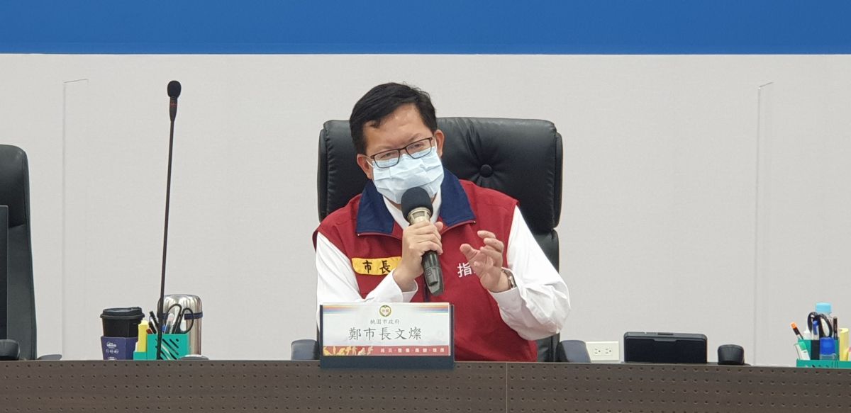 ▲
是否會為桃園爭取默德納疫苗？鄭文燦表示，希望第二種疫苗也能增加數量，一切都尊重指揮中心的分配。（圖／桃園市政府提供）
