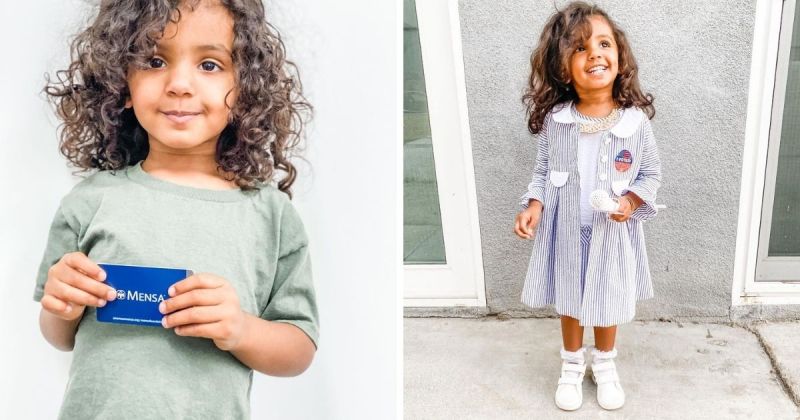 ▲美國一位兩歲孩童以 146 的IQ 於近期成為「美國門薩」高智商協會最年輕的一員。 (圖/擷取自 @itsmejit/Instagram)