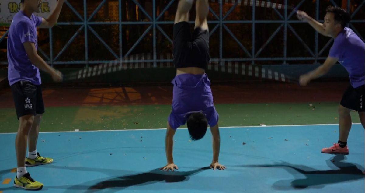 ▲運動可以以很多形式呈現，而現今對於許多香港的孩子而言，跳繩運動成為最佳運動首選。 (圖/擷取自ANN影片)