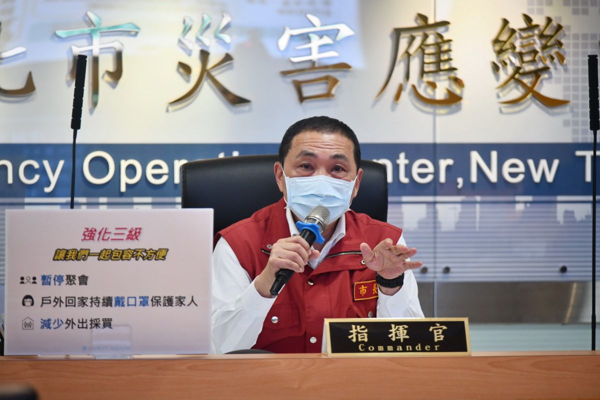 ▲侯友宜說，兵推不可能只有單一城市來做，必須採區域聯防的作戰，並由中央統籌指揮。（圖／新北市政府提供）
