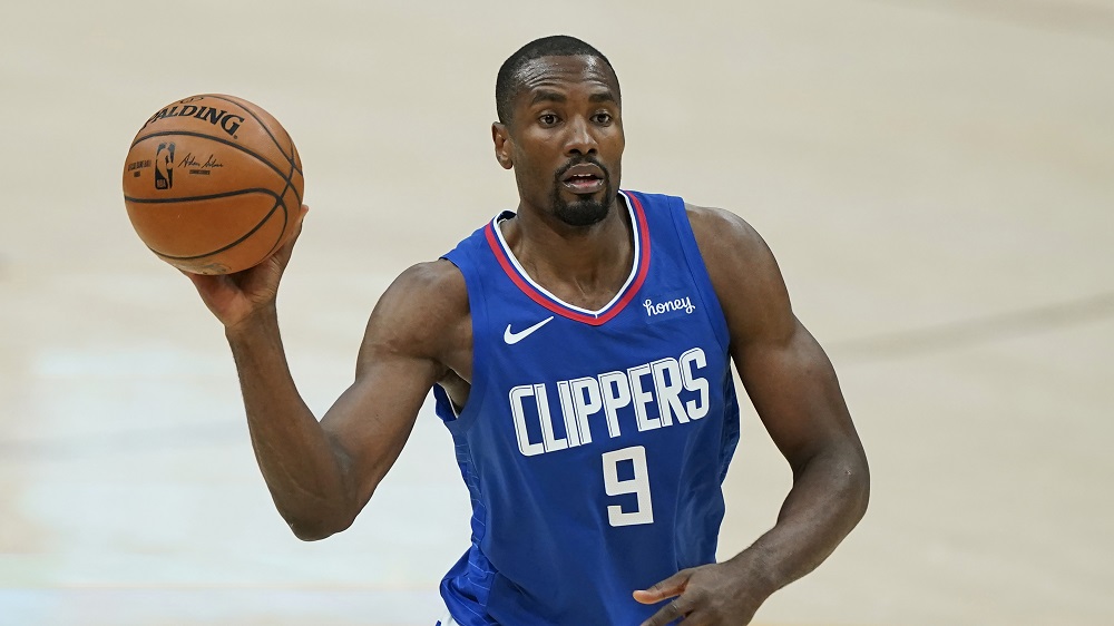 ▲快艇大前鋒Serge Ibaka。（圖／美聯社／達志影像）