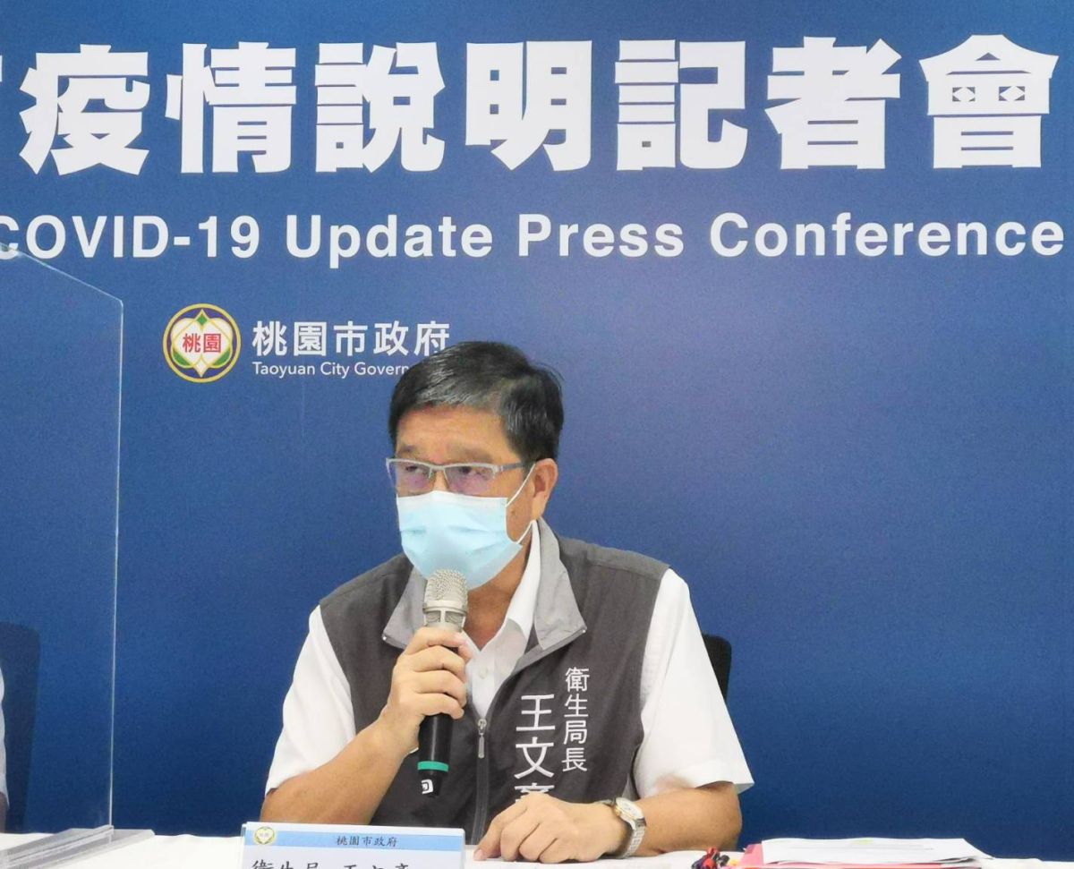 ▲桃園市衛生局長王文彥今天公布確診者足跡。（圖／桃園市政府提供）