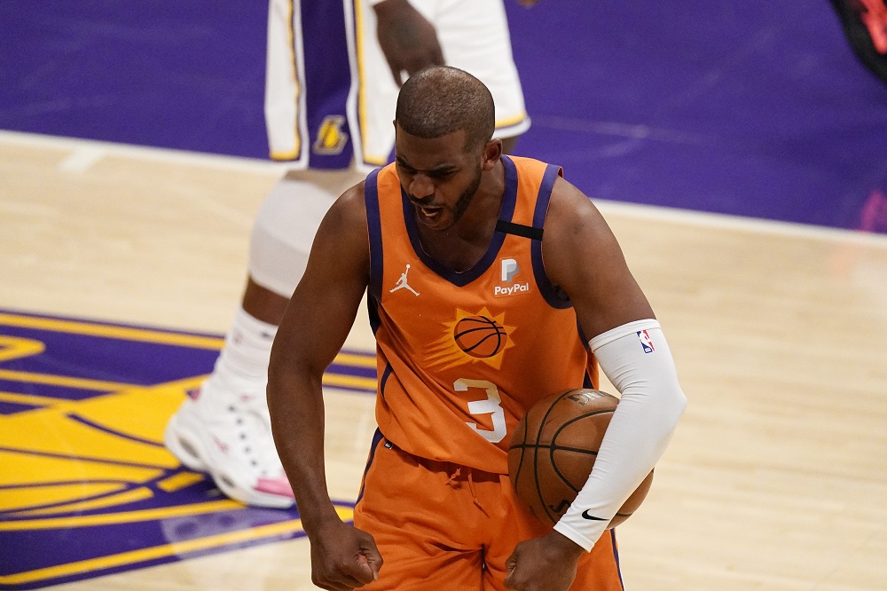 ▲鳳凰城太陽主控「CP3」Chris Paul。(圖/美聯社/達志影像)