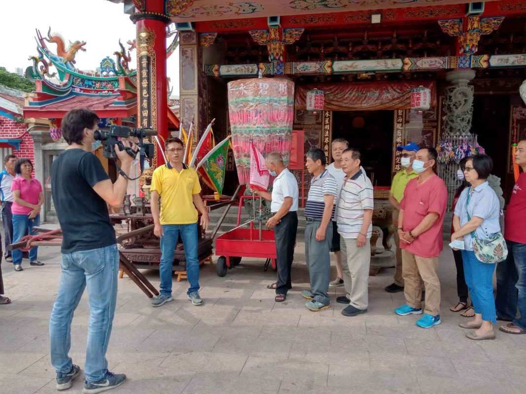 北壇碧水寺招開記者會，表示已報案，將訴諸司法。（圖／北壇碧水寺提供）