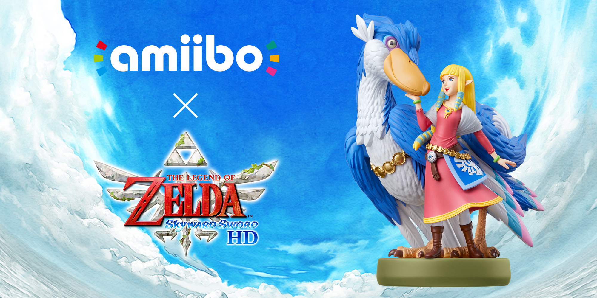 《薩爾達傳說 禦天之劍HD》「薩爾達＆洛夫特鳥」amiibo