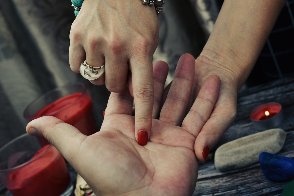 手相。（圖／shutterstock）