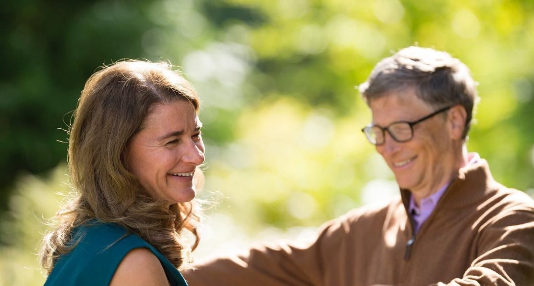 ▲比爾蓋茲與妻子梅琳達去年還開心共舞，今年突然宣布閃離。（圖／Melinda Gates IG）