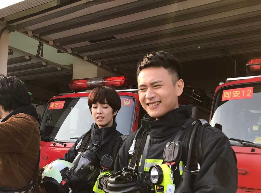 ▲劉冠廷（右）與陳庭妮組成CP，深受觀眾喜愛。（圖／陳庭妮IG)