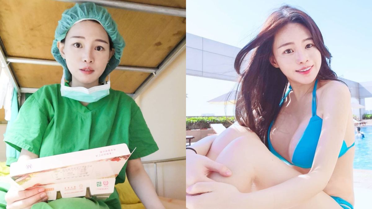 ▲第一線抗疫女醫師出色外型引發關注。（圖／綠肥兒IG）