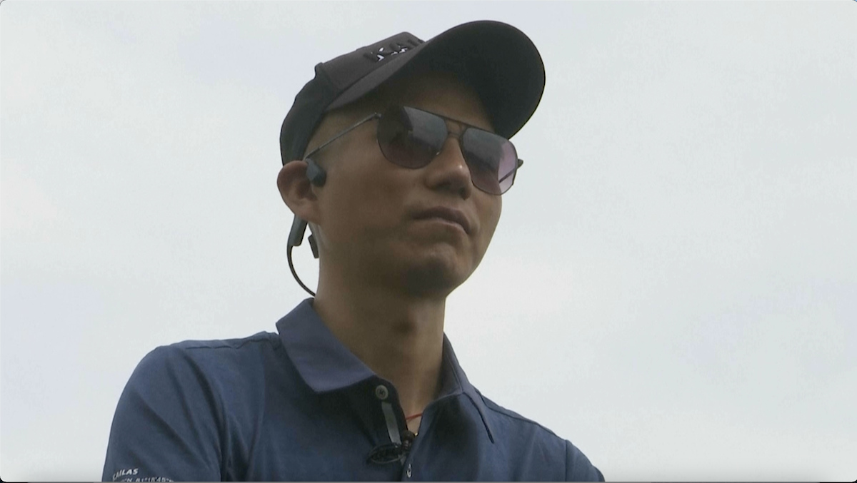 ▲中國視障登山家張洪在24日成功登上聖母峰，成為全球第一位征服世界第一高峰的亞洲視障者。（圖／美聯社／達志影像）