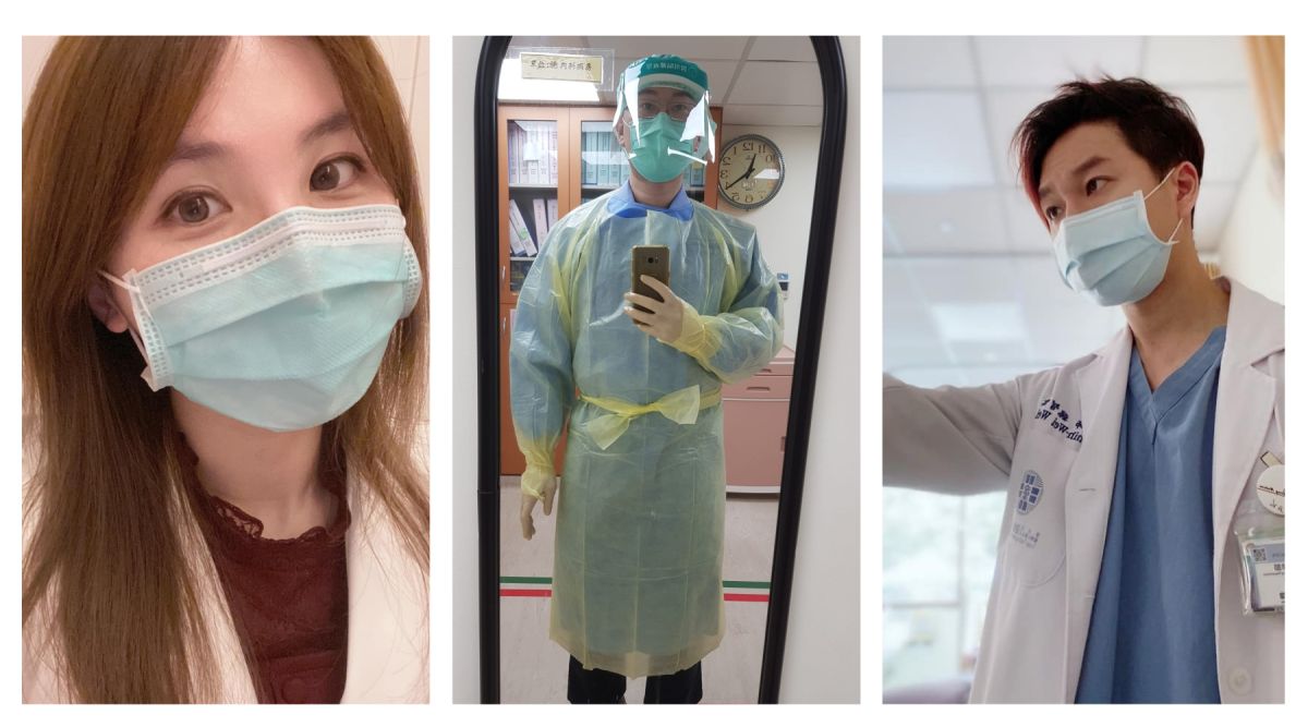 ▲冒染疫風險為我們付出！人氣15大「前線醫護」揭抗疫血淚。（圖／翻攝自許書華醫師 陪妳寫日記、蘇一峰、魏智偉 奔跑吧鋼鐵急診醫師臉書）