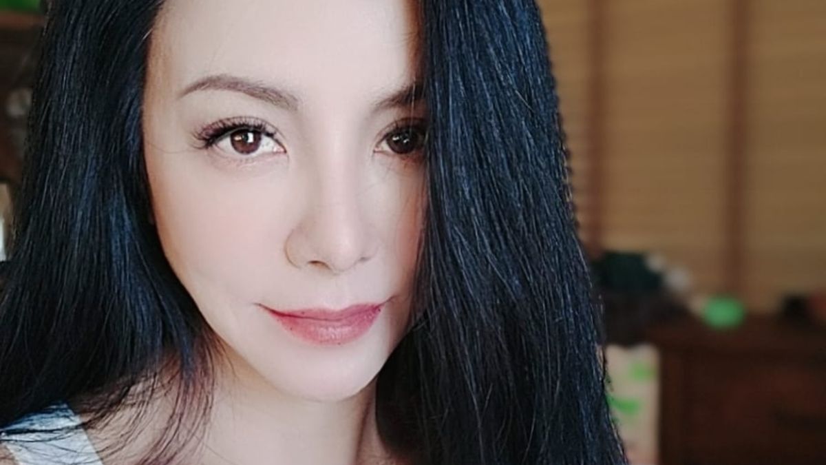 ▲半百田麗駐顏有術。（圖／田麗臉書）