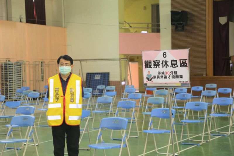 台中5處疫苗快打站 明5000位同步開打