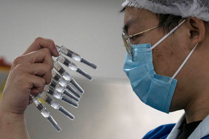 中國康希諾COVID-19疫苗　獲世衛緊急使用授權
