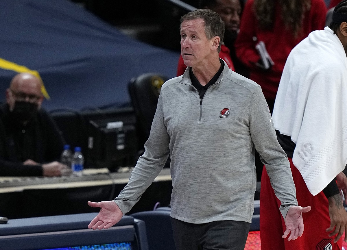 ▲拓荒者教練Terry Stotts。（圖／美聯社／達志影像）