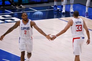 Kawhi Leonard ▲Kawhi Leonard帶隊取勝。(圖/美聯社/達志影像)