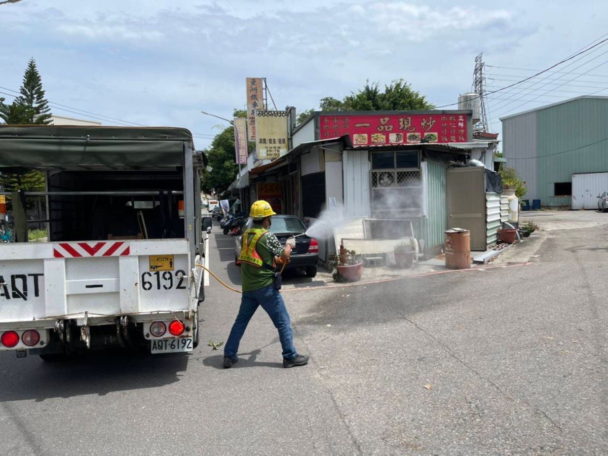 ▲本土確診個案加強清消相關足跡(圖／市政府提供2021.6.5)