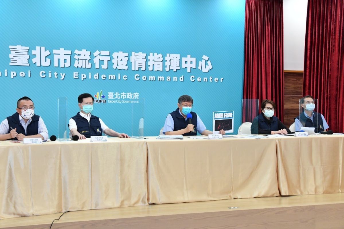 ▲台北市政府近日每天開疫情記者會，觀看直播人數有時較同樣下午舉行的中央流行疫情指揮中心記者會多。（圖／台北市政府提供）