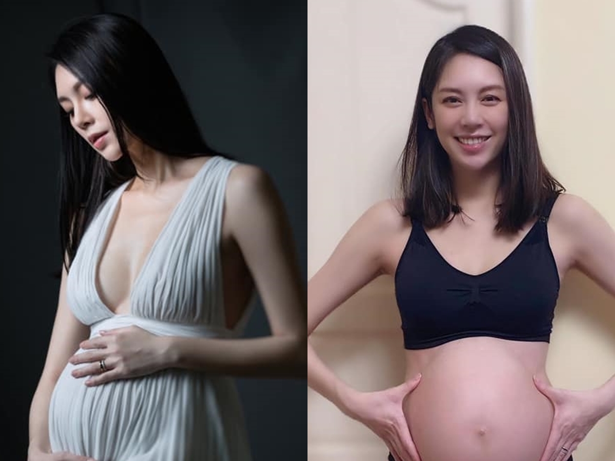 ▲廖奕琁只花20分鐘順利迎接女兒出生。（圖／廖奕琁 Kelly臉書）