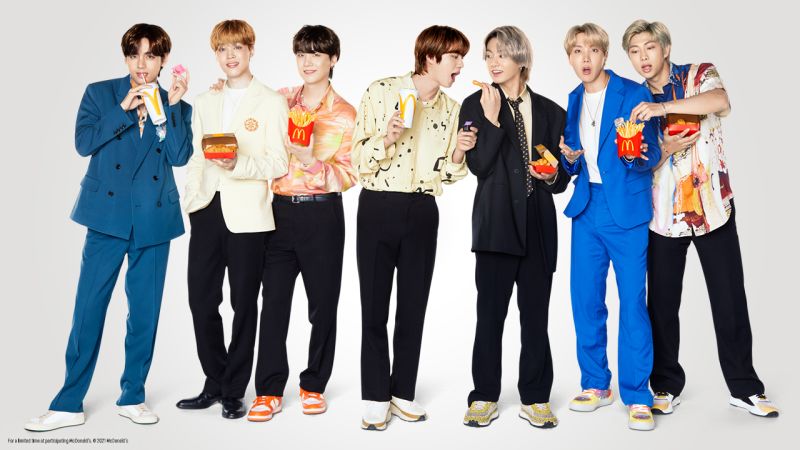 ▲BTS限定的麥當勞套餐,台灣將於6月9日推出。(圖/麥當勞)