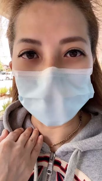 ▲郭靜純大讚換上的醫療口罩阻隔力很強。(圖/郭靜純臉書)