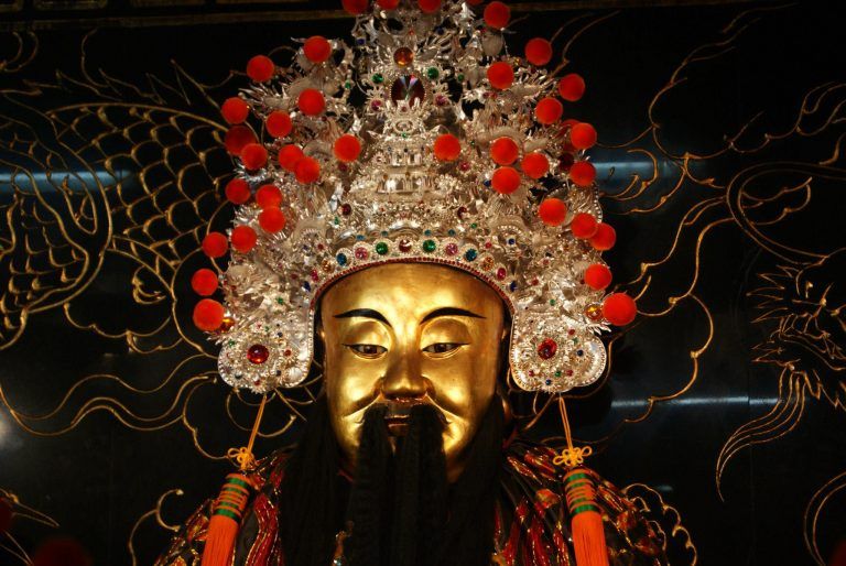 開基靈祐宮主祀玄天上帝，是罕見的「佛中佛」。（圖／開基靈祐宮授權提供）