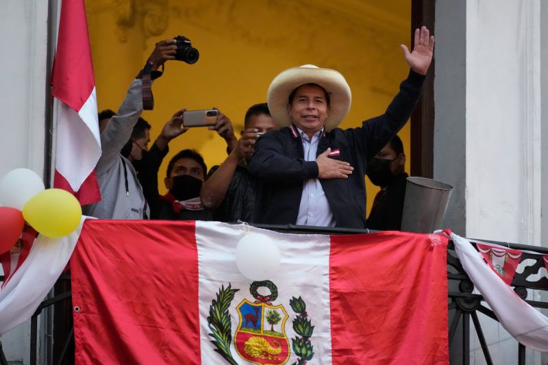 秘魯總統大選　左翼勝券在握、右派質疑舞弊
