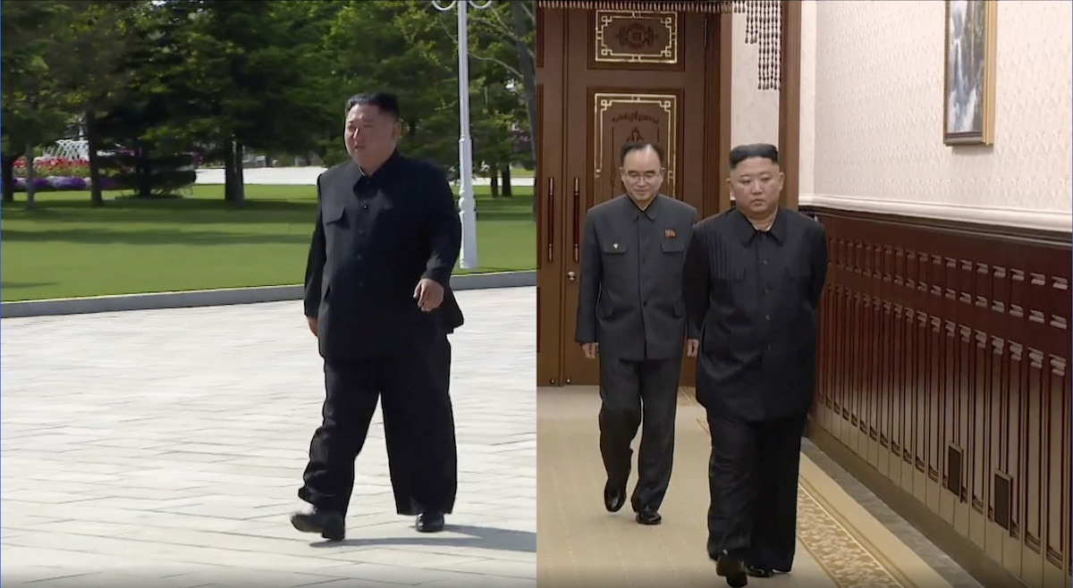 ▲北韓當局牢牢掌控的國營媒體報導，首都平壤（Pyongyang）一名居民受訪時說，北韓人民透過近期影片看見領導人金正恩變得消瘦，大家都好心痛。（圖／翻攝自《NK News》）