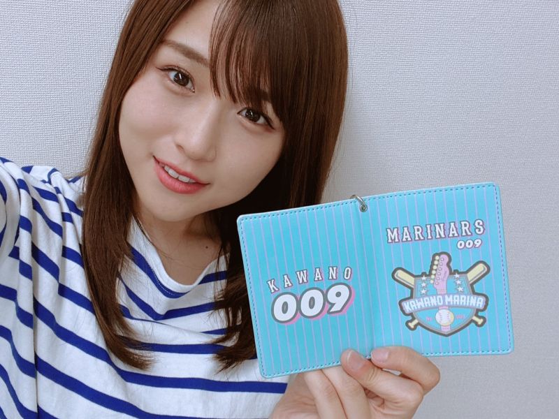 ▲河野万里奈為了王柏融開發新商品。(圖/取自河野万里奈推特)