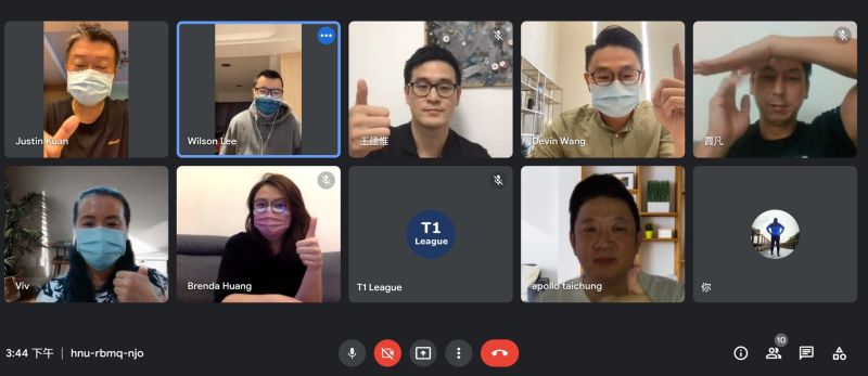 ▲T1聯盟每周由召集各球團定期線上召開籌備會。(圖/T1聯盟提供)