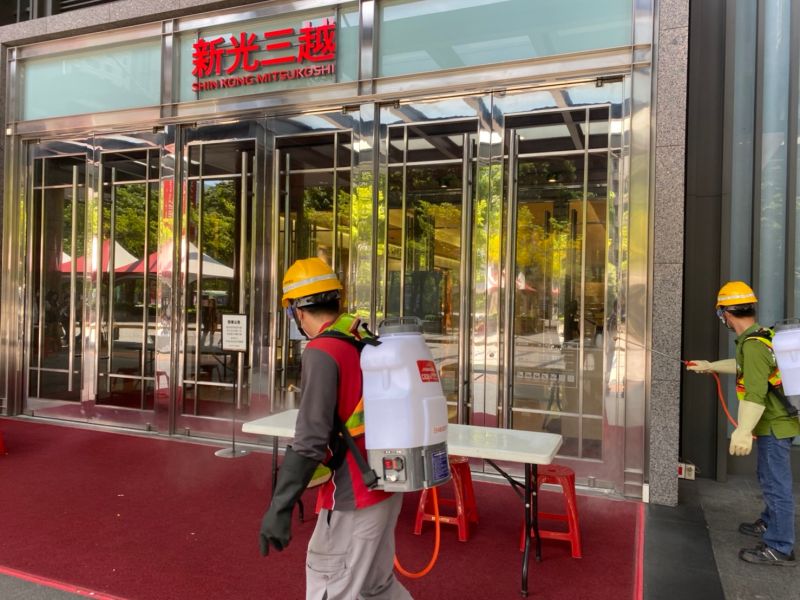 ▲台中新光三越櫃姐確診,市府緊急召回相關人員218人快篩,全數陰性,危機暫解除。(圖/市府提供)