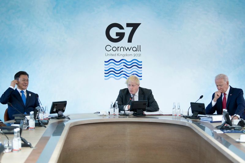 美官員:拜登將促G7通力合作 遏止中國影響力