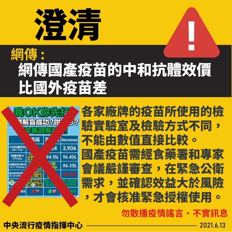 ▲指揮中心駁斥網路質疑。（圖／指揮中心提供）