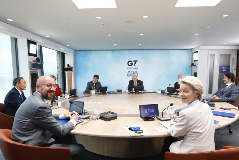 G7公報出爐首提台海情勢　點名新疆香港籲中國尊重人權

