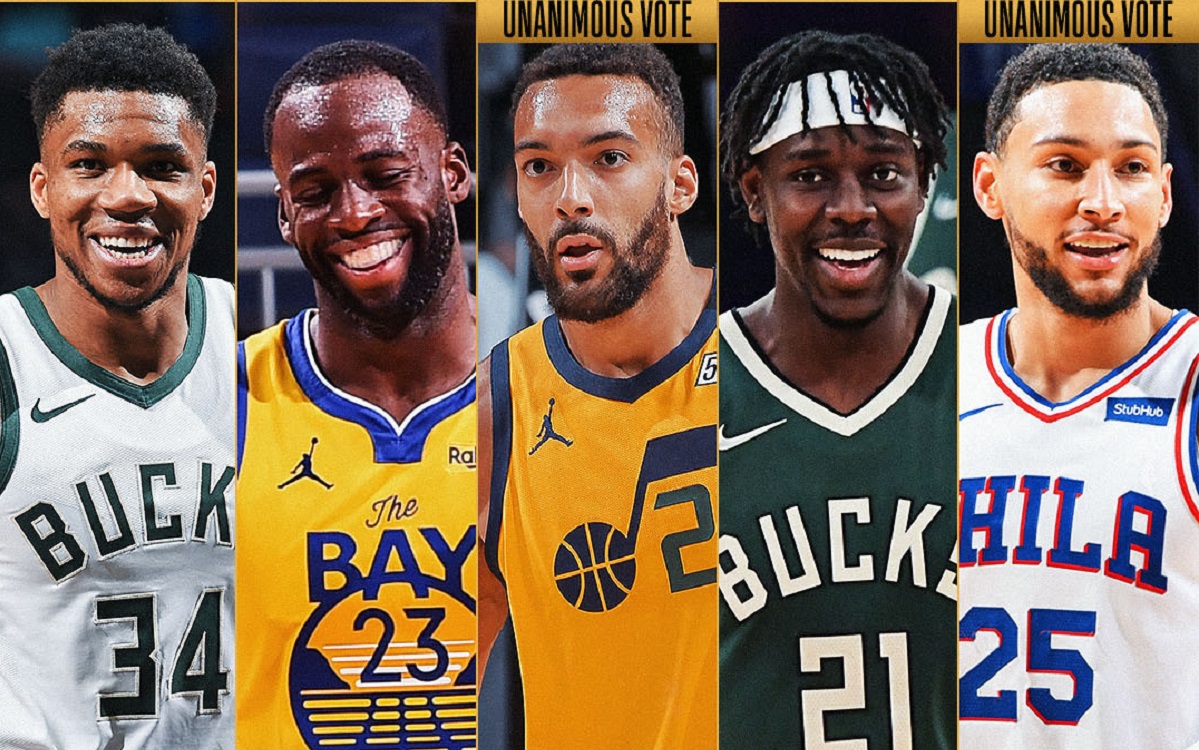 ▲NBA最佳陣容。（圖／取自NBA官方）