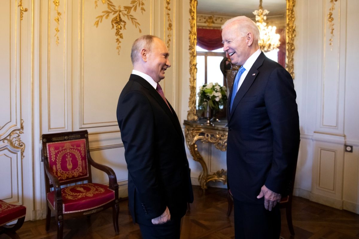 ▲克里姆林宮表示，期盼美國總統拜登（Joe Biden）與俄羅斯總統蒲亭（Vladimir Putin）於年底前視訊會談。資料照。（圖／美聯社／達志影像）