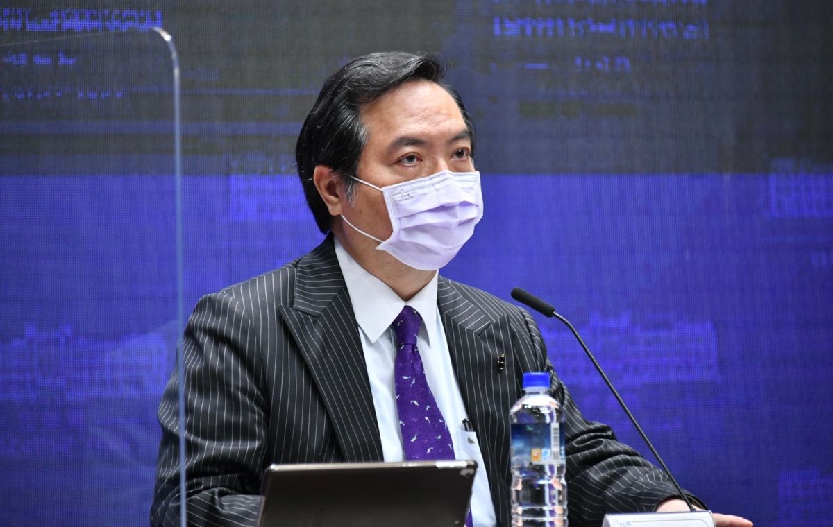 ▲行政院發言人羅秉成被視為代表綠營延續新竹市執政的有力人選。（圖／行政院提供）