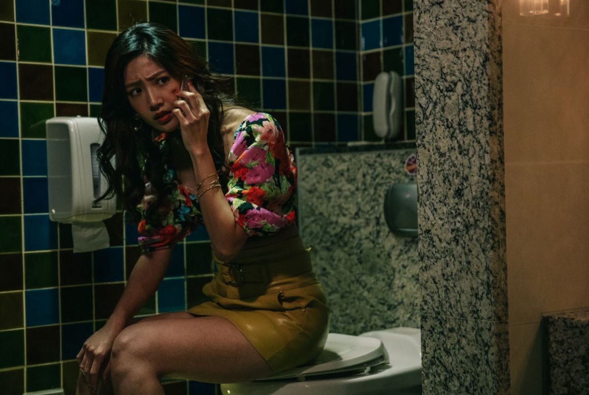 ▲黃薇渟演應召女子嚴格要求體態，體脂掉到19%。（圖／CATCHPLAY）