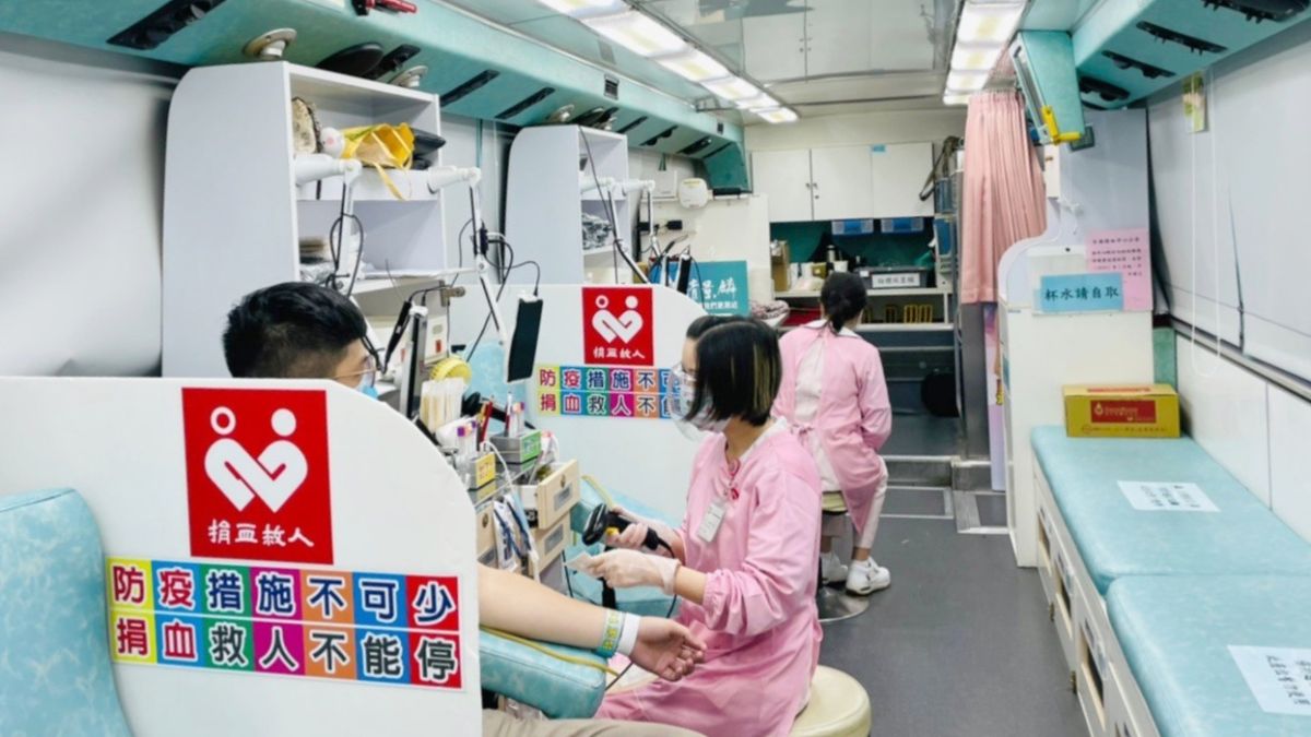 ▲企業提供員工公假以及營養品補充，支持捐血行動。（圖／清景麟建築團隊提供）