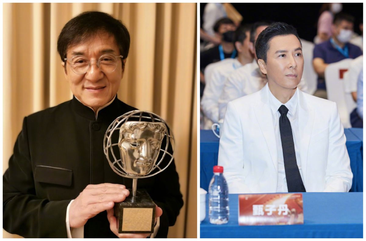 ▲陳惠敏評價成龍（左圖）、甄子丹的武術，一個像是耍特技；一個沒實力。（圖／翻攝成龍微博、甄子丹微博）