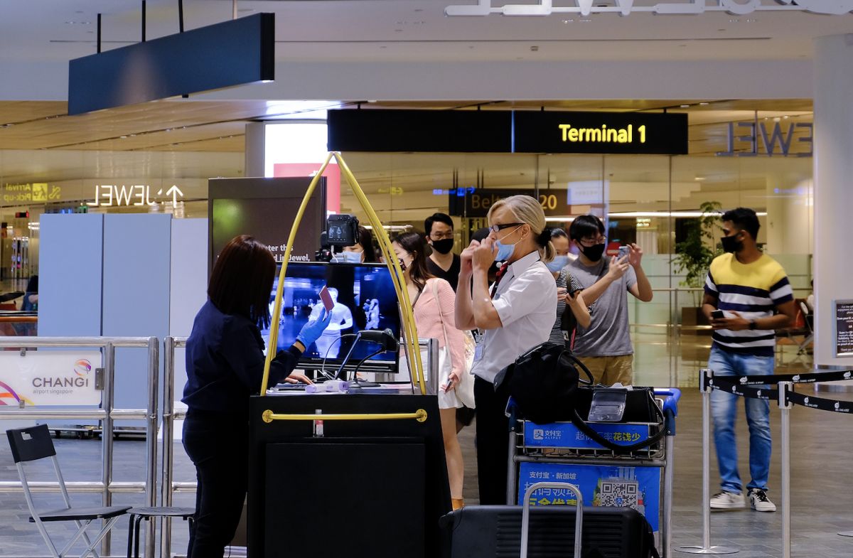 ▲新加坡疫情示意圖。（示意圖／shutterstock）