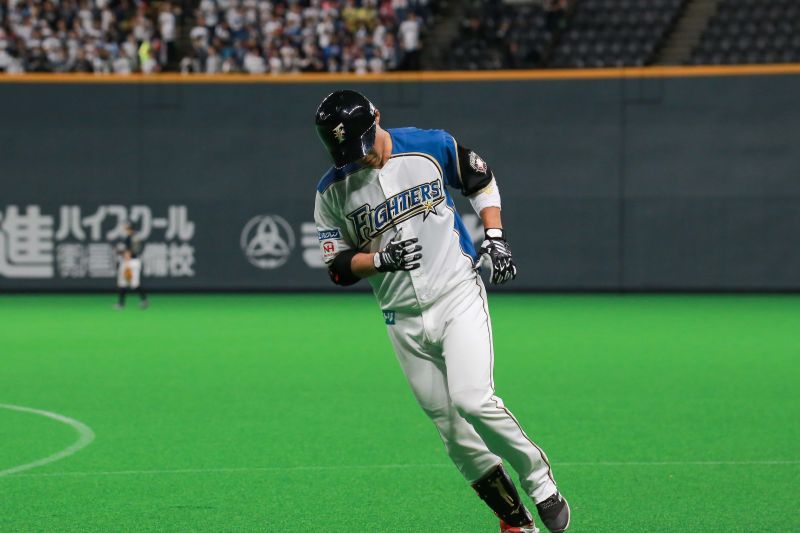 ▲火腿台灣好手王柏融。(圖/葉政勳攝)