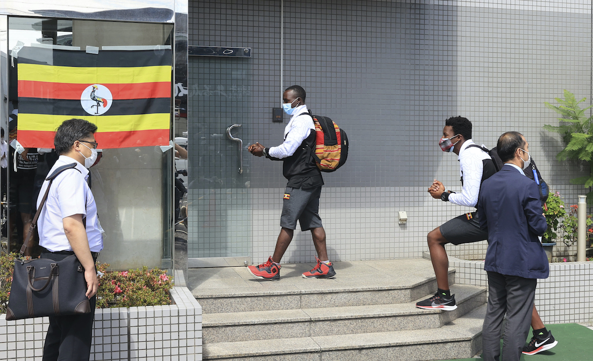 ▲烏干達東奧代表團今日再新增一名確診新冠肺炎者，累計2人確診。（圖／美聯社／達志影像）