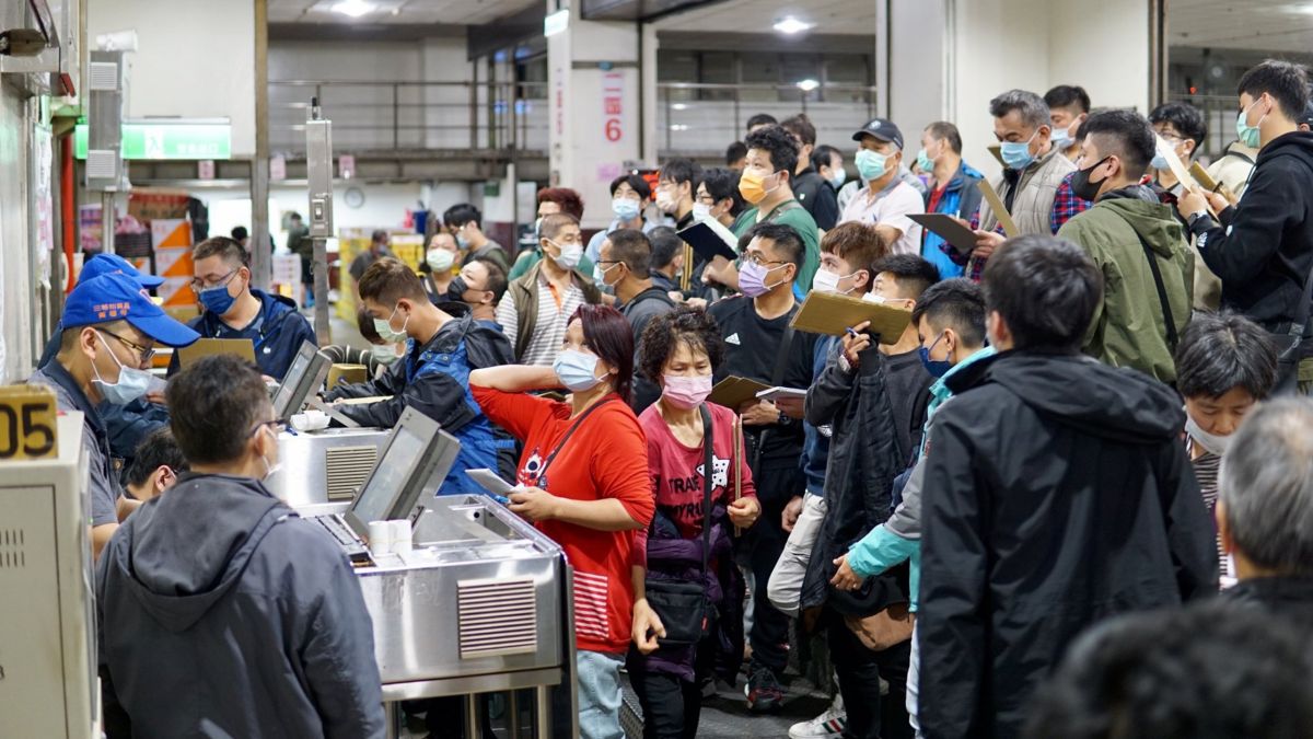 ▲台北農產運銷公司曾於去年淪陷為疫情重災區，而近日疫情升溫，北農在三天內也傳出有11人確診。（資料照／翻攝北農臉書）