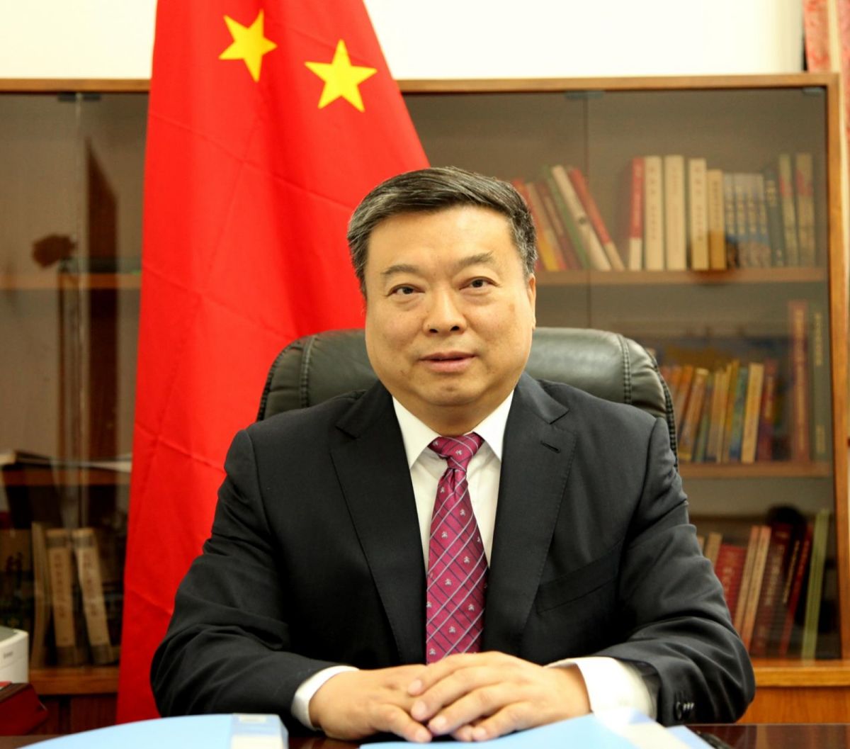 ▲中國駐北韓大使李進軍，21日在北韓官媒罕見發表署名文章，分析認為，可能與中共建黨百年、箝制美國勢力等因素有關。資料照。（圖／翻攝自中國駐北韓大使館官網）