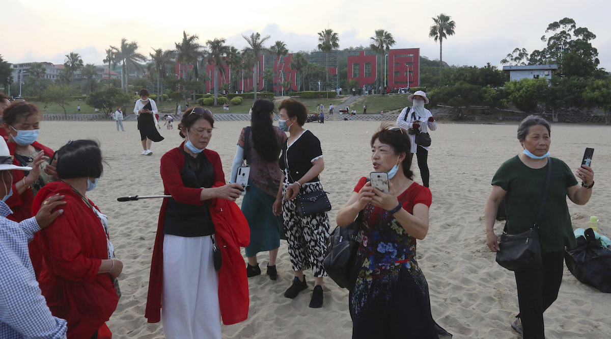 ▲中國近日通報數起由台灣輸入的境外移入確診案例。（圖／美聯社／達志影像）