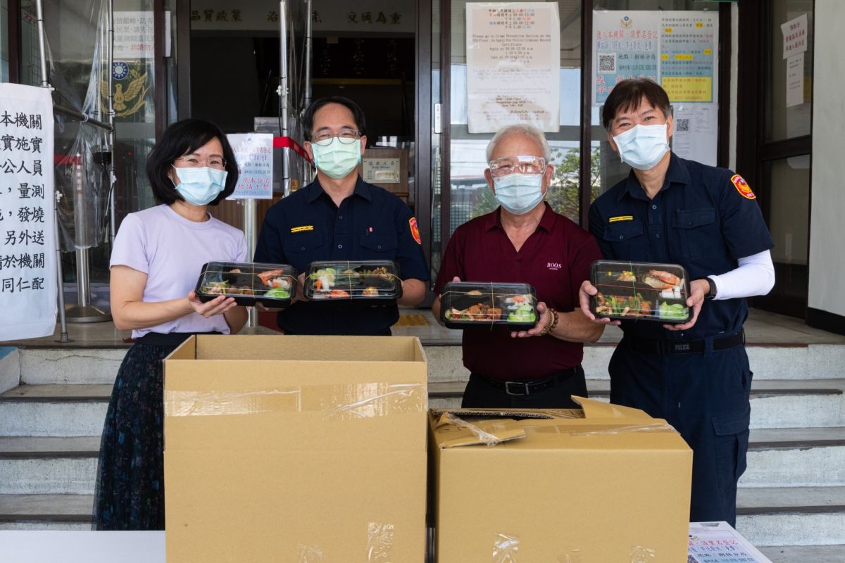 ▲民進黨立委蘇巧慧感謝防疫人員辛勞，媒合餐廳與善心人士，啟動「防疫送餐共好列車」。（圖／翻攝蘇巧慧臉書）